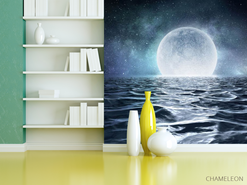 Фотошпалери Планета над водою - 3