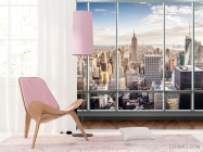 Фотошпалери Нью йорк за вікном - 4