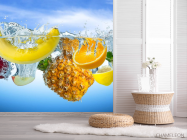 Фотошпалери Фрукти у воді - 2