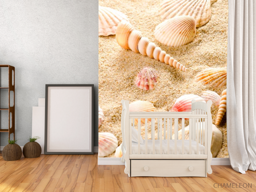 Фотообои Ракушки в песке - 2