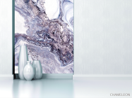 Фотообои Фиолетовый флюид - 1