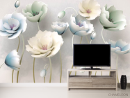 Фотообои 3d цветы - 2