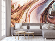 Фотообои Коричневый флюид - 3