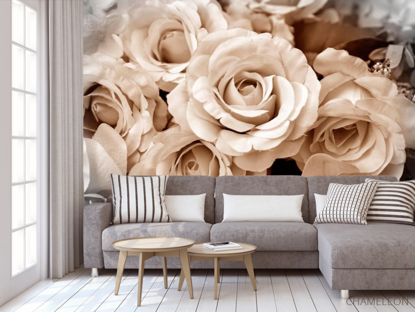 Фотообои 3D розы - 3