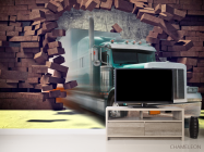 Фотообои Грузовик 3Д - 2