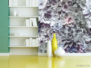 Фотошпалери 3D квіти - 3