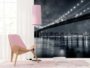 Фотошпалери Міст і місяць, New York - 4