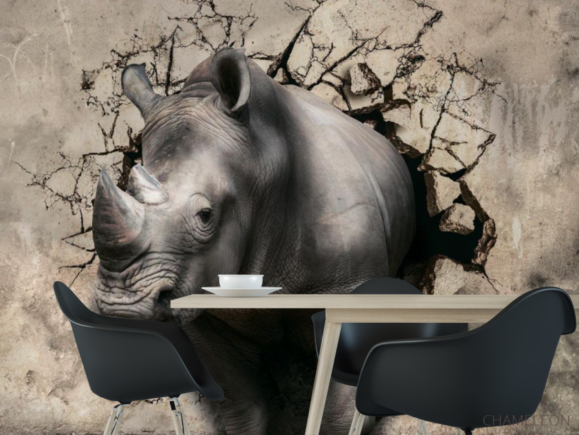 Фотошпалери Носоріг - 1