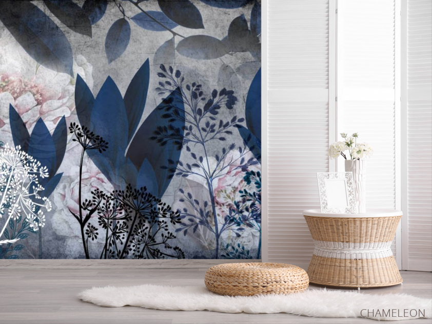 Фотошпалери дизайнерські квіти - 2