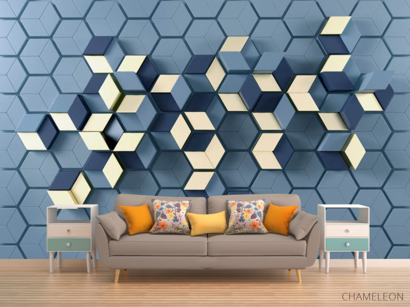 Фотообои шестигранники - 1