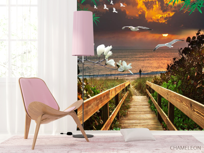 Фотошпалери Сходи на море - 4