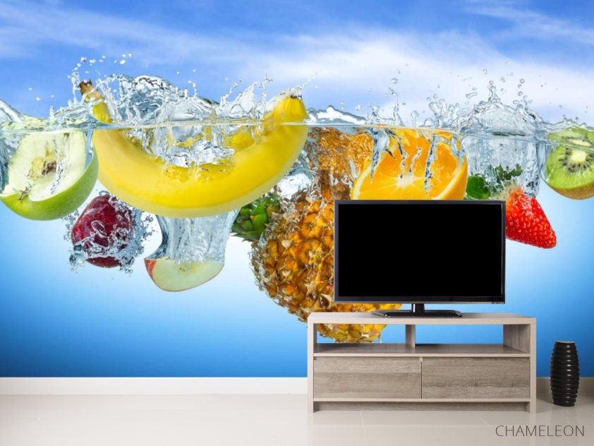 Фотообои Фрукты в воде - 2