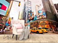 Фотообои Реклама, такси, Гонконг - 4