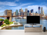 Фотообои каменный мост в мегаполисе - 2