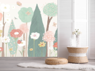 Фотошпалери яскраві квіти дитячі - 2