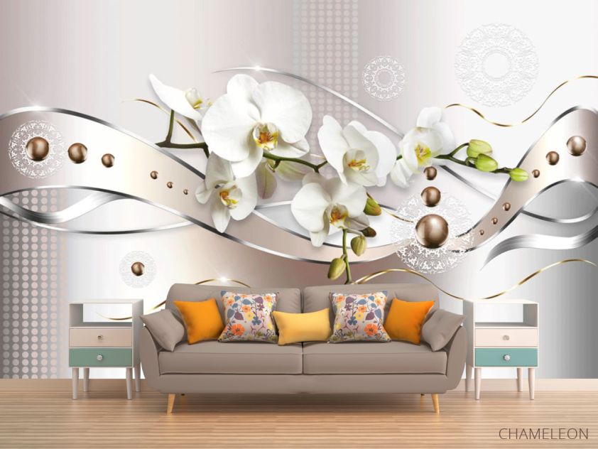 Фотообои Орхидеи 3Д - 1