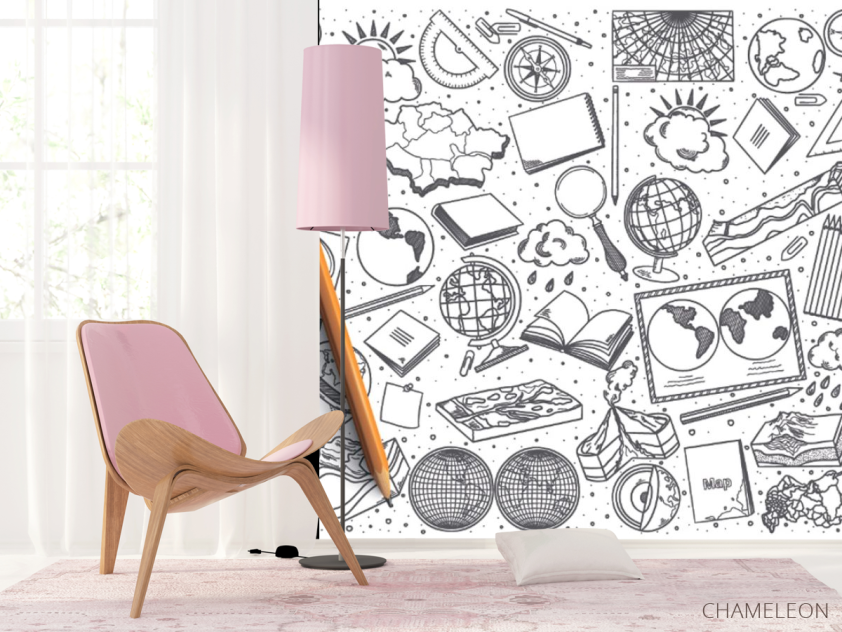 Фотошпалери Паттер для кабінету географії - 4