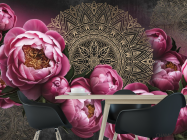 Фотошпалери квіти і схід - 1