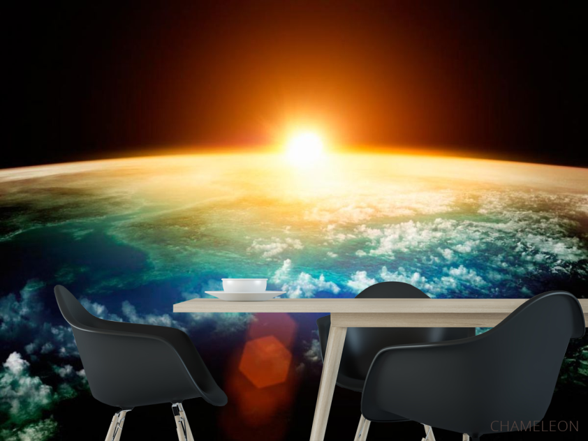 Фотошпалери Земля і сонце - 1