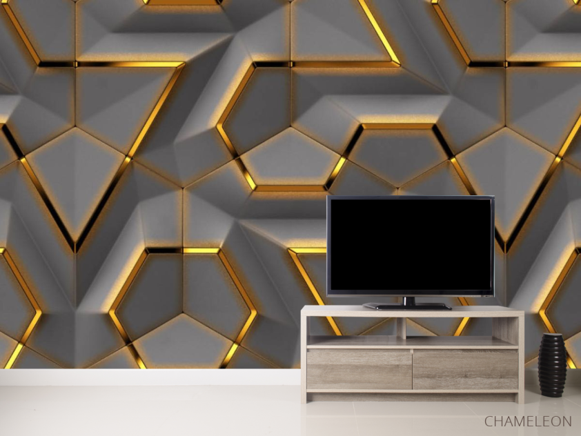 Фотообои 3д стенка - 2