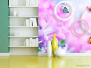 Фотошпалери Бузок і метелики - 3