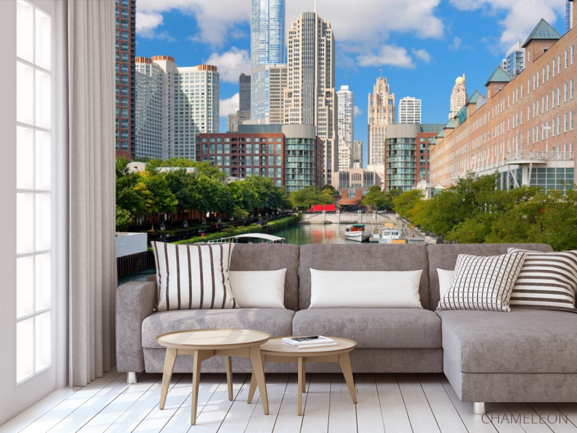 Фотообои Skyline Чикаго - 3