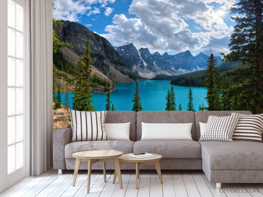 Фотообои Вид на озеро - 3