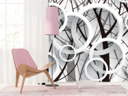 Фотошпалери 3Д круги - 4