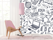 Фотошпалери Шкільний патерн - 4