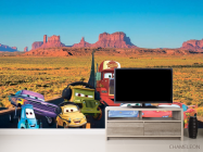 Фотообои Тачки в пустыне - 2