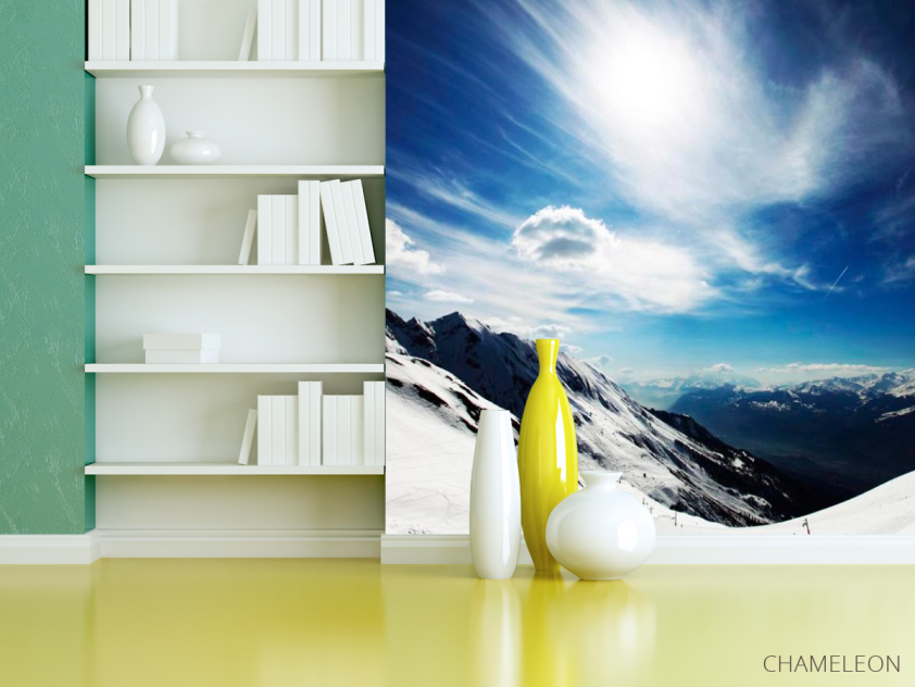 Фотошпалери Спуск в горах - 3