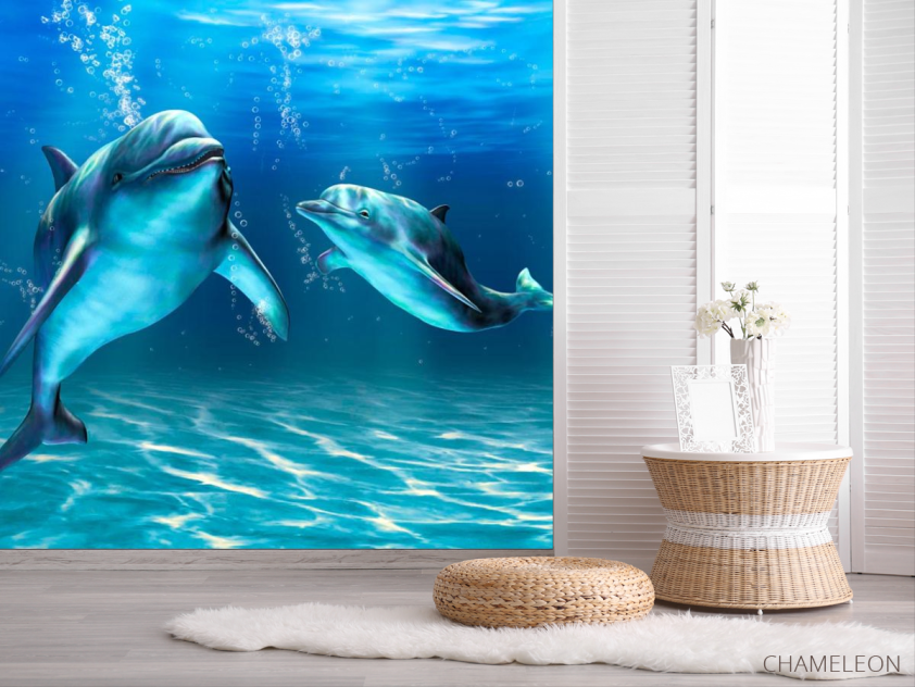 Фотошпалери Ігри дельфінів - 2