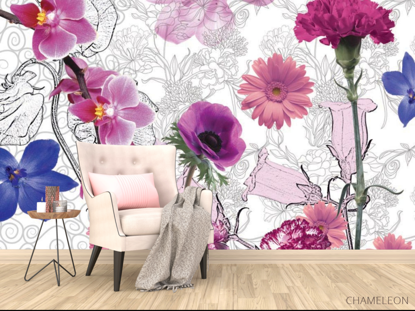 Фотообои Цветы - 4