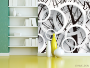 Фотошпалери 3Д круги - 3