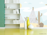 Дитячі фотошпалери кактуси - 3