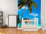 Фотообои Пальмы и беседка - 2