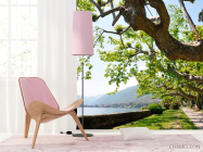 Фотошпалери Набережна, дерева - 4