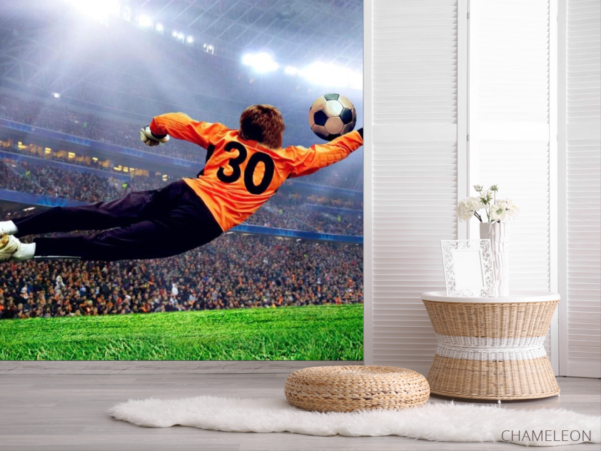 Фотошпалери Воротар ловить м'яч - 2