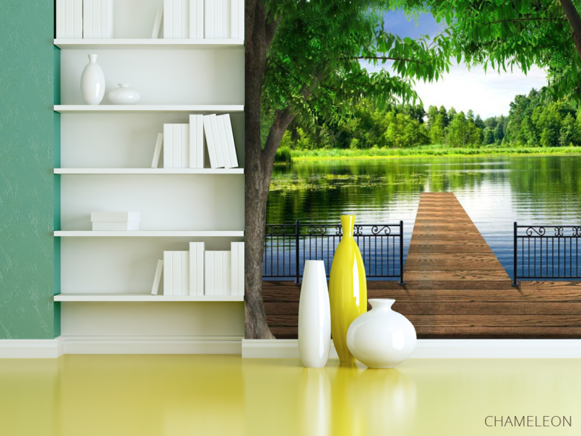 Фотошпалери Вид на річку - 3