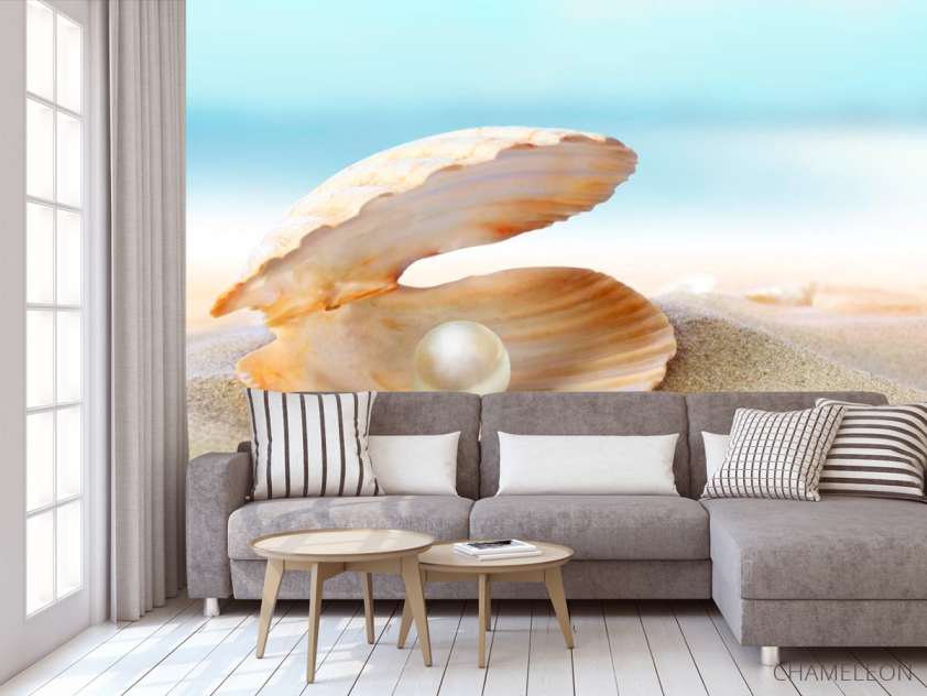 Фотообои Ракушка с жемчужиной - 3