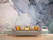 Фотообои Серый флюид - 1