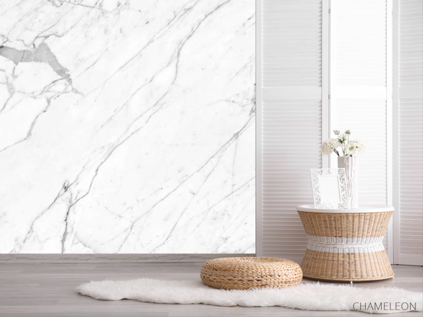 Фотошпалери білий мармур - 2