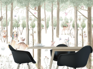 Фотошпалери Звірі в лісі - 1