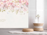 Фотошпалери ніжні Рожеві квіти - 2