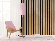 Фотошпалери панелі дерев'яні 3Д - 4