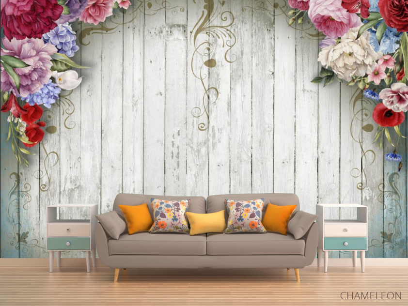 Фотообои цветы - 1