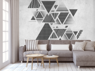 Фотообои Треугольники - 3