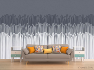 Фотообои Серая абстракция - 1