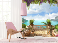 Фотошпалери Вид на море з балкона - 4