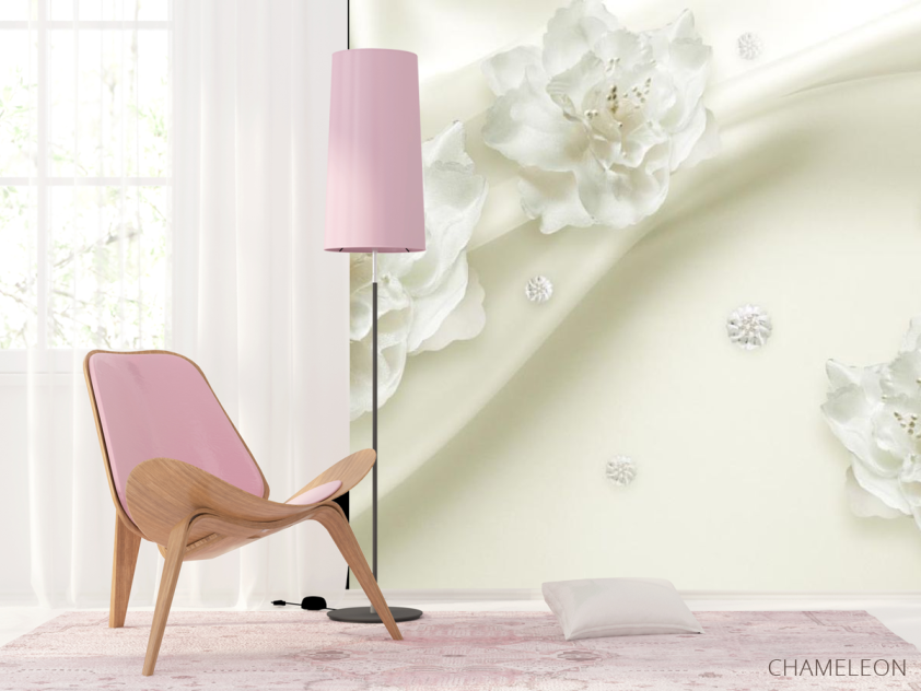 Фотошпалери Квіти на полотні - 4